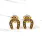 Aros herradura Oro 18k - Miniatura 4