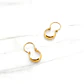 Aros bote número 1 Oro 18k - Miniatura 1