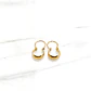 Aros bote número 1 Oro 18k - Miniatura 3