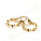 Aros argolla enroscada Oro 18k - Miniatura 3