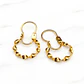 Aros argolla enroscada Oro 18k - Miniatura 4