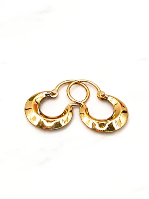 Aros bote argentino Oro 18k