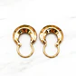 Aros bote argentino Oro 18k - Miniatura 2