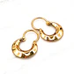 Aros bote argentino Oro 18k - Miniatura 4