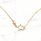 Pulsera estrella con circón Oro 18k - Miniatura 3