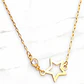 Pulsera estrella con circón Oro 18k - Miniatura 6