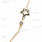 Pulsera estrella con circón Oro 18k - Miniatura 7