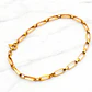 Pulsera argollas 19 cm Oro 18k - Miniatura 1
