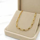 Pulsera argollas 19 cm Oro 18k - Miniatura 3