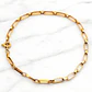 Pulsera argollas 19 cm Oro 18k - Miniatura 5