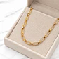 Pulsera argollas 19 cm Oro 18k - Miniatura 7