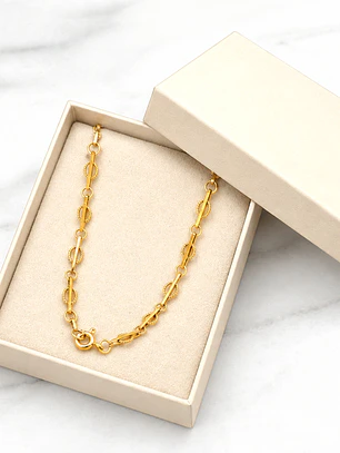 Pulsera Verónica 19 cm Oro 18k