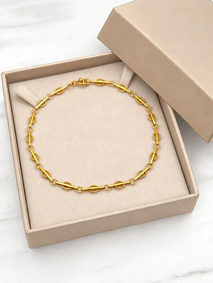 Pulsera Verónica 19 cm Oro 18k