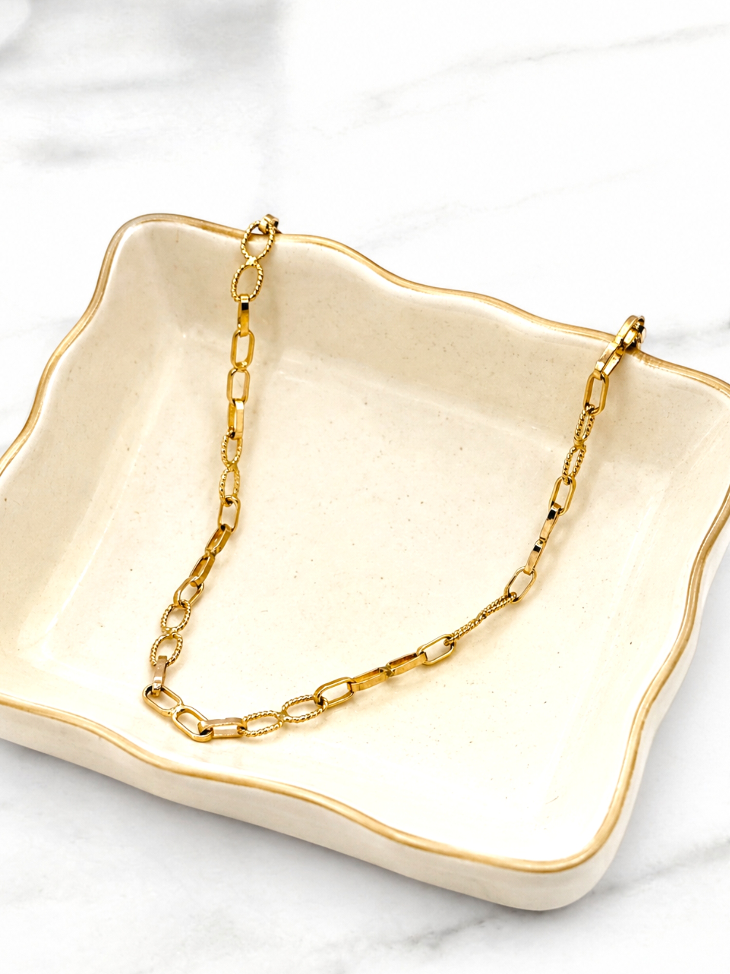 Pulsera odisea 19cm Oro 18k 3