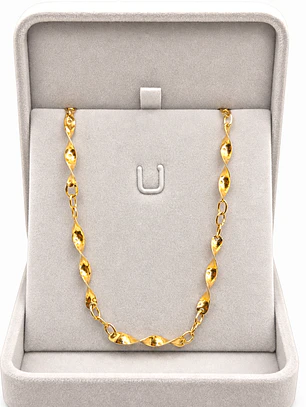 Pulsera entorchada 19 cm Oro 18k