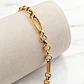 Pulsera rolo facetada 21 cm Oro 18k - Miniatura 6