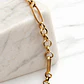 Pulsera rolo facetada 21 cm Oro 18k - Miniatura 4