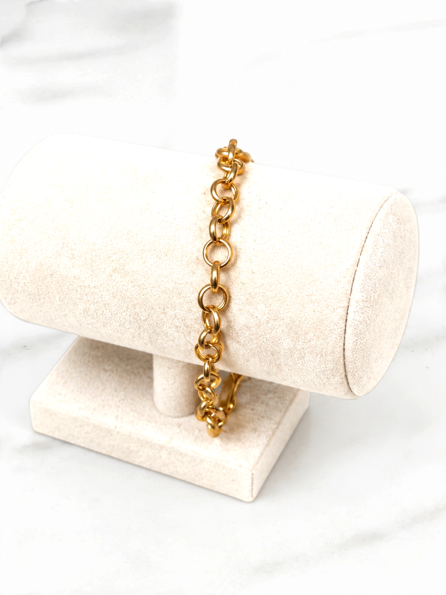 Pulsera Rolo Oro 18k  1