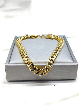 Pulsera grumet 20 cm Oro 18k