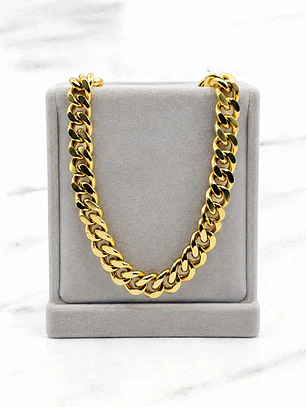 Pulsera grumet 20 cm Oro 18k
