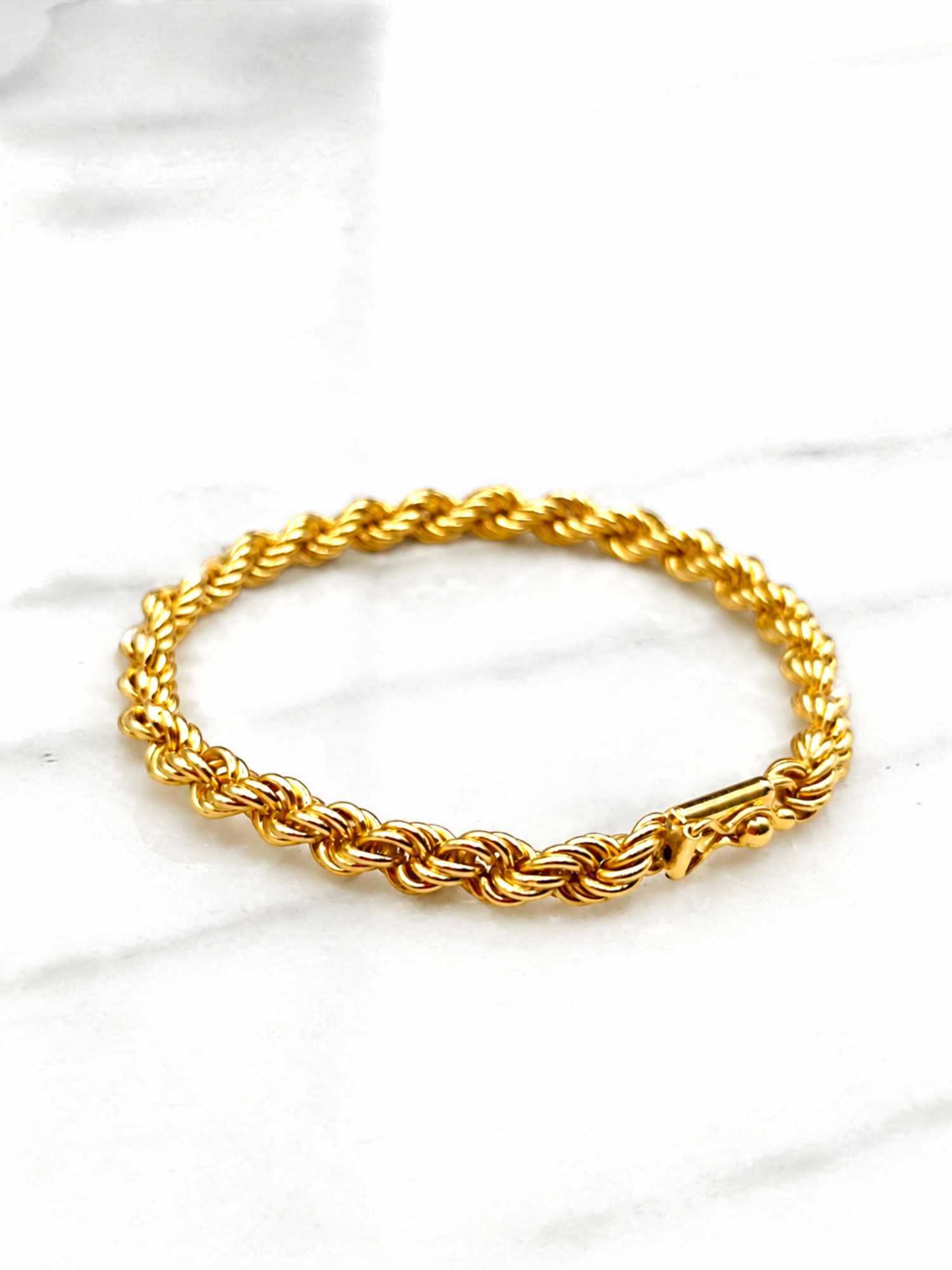 Pulsera tourbillon 20 cm Oro 18k 4