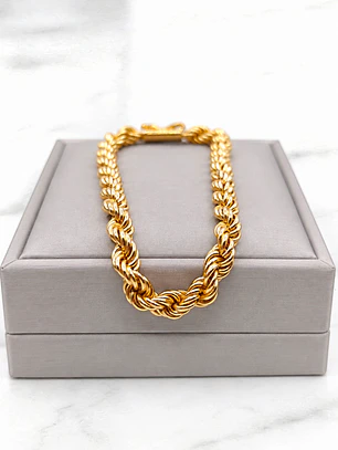 Pulsera tourbillon 20 cm Oro 18k