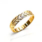 Argolla de matrimonio espiga 3 mm Oro 18k  - Miniatura 2