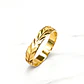 Argolla de matrimonio espiga 3 mm Oro 18k  - Miniatura 4