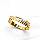 Argolla de matrimonio espiga 3 mm Oro 18k  - Miniatura 5