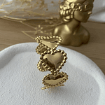 Brazalete corazones