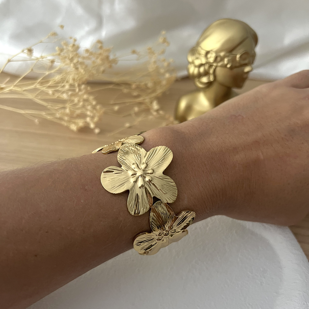 Brazalete flores