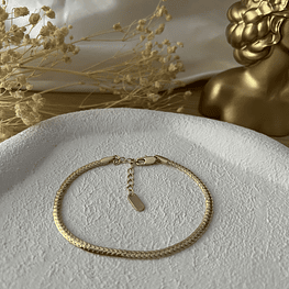 Pulsera tejido Serpiente