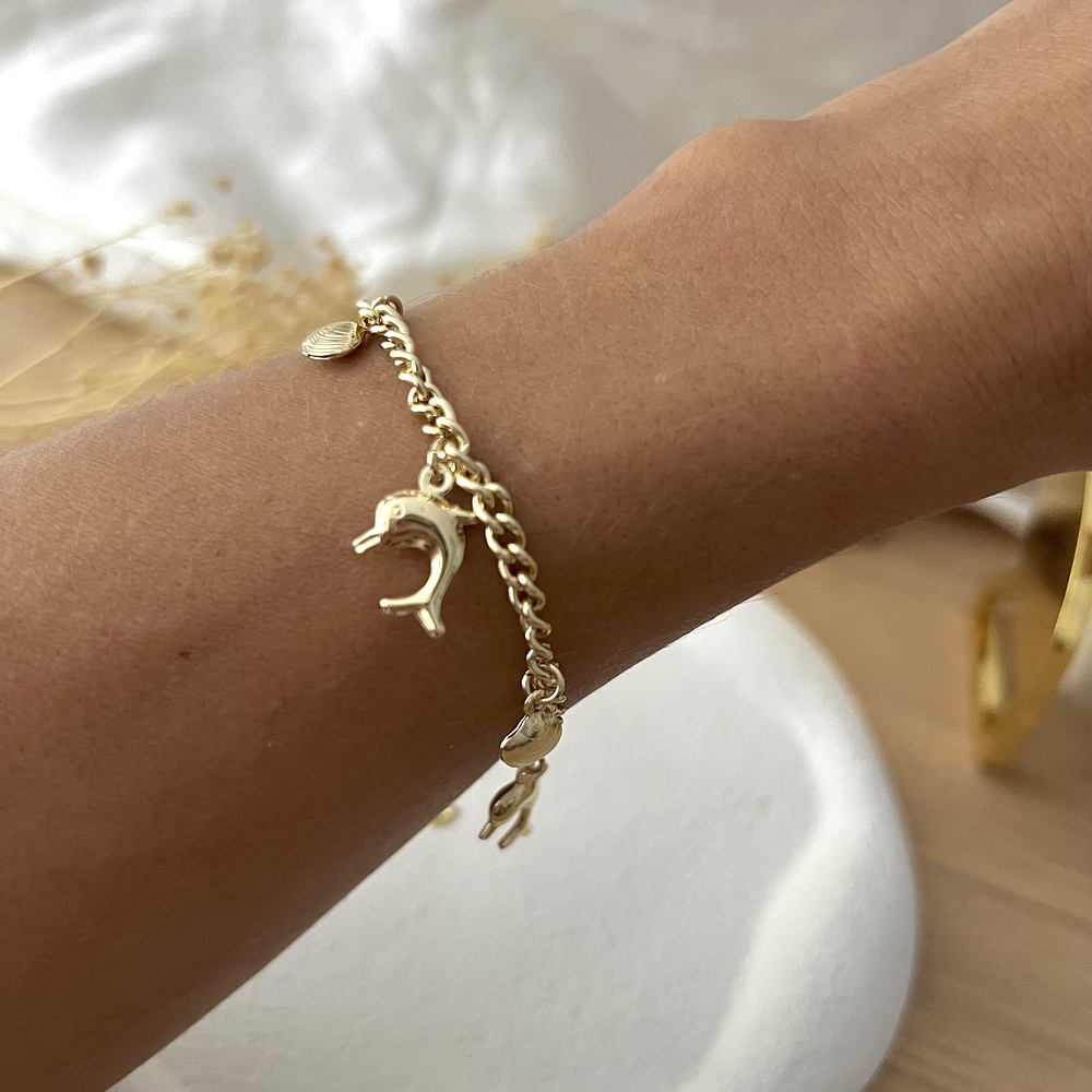 Pulsera delfines 
