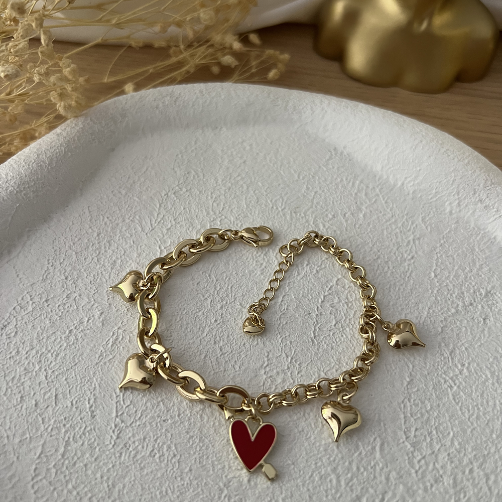 Pulsera corazones