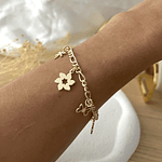 Pulsera flores