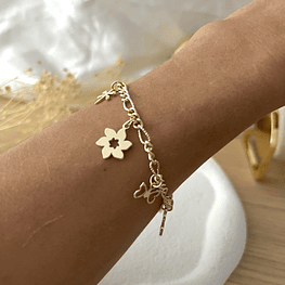 Pulsera flores