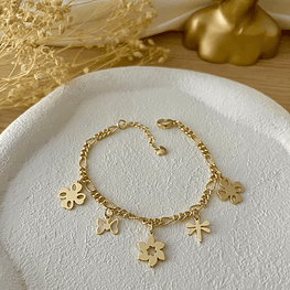 Pulsera flores