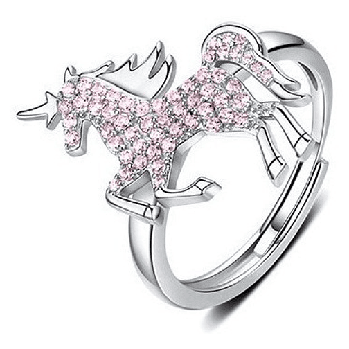 Anillo Unicornio Caballo Mágico Plata 925 1
