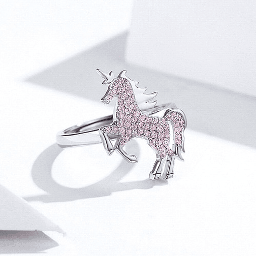 Anillo Unicornio Caballo Mágico Plata 925 3