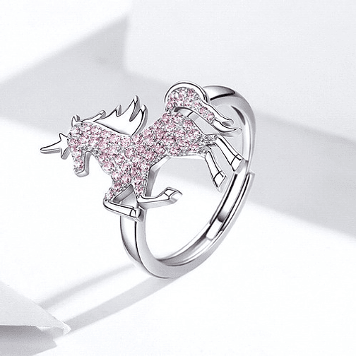 Anillo Unicornio Caballo Mágico Plata 925 4