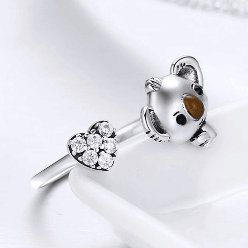Anillo Koala Plata 925 2