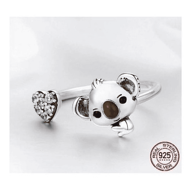 Anillo Koala Plata 925