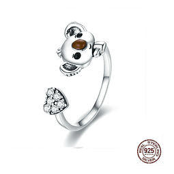 Anillo Koala Plata 925