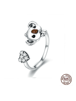 Anillo Koala Plata 925