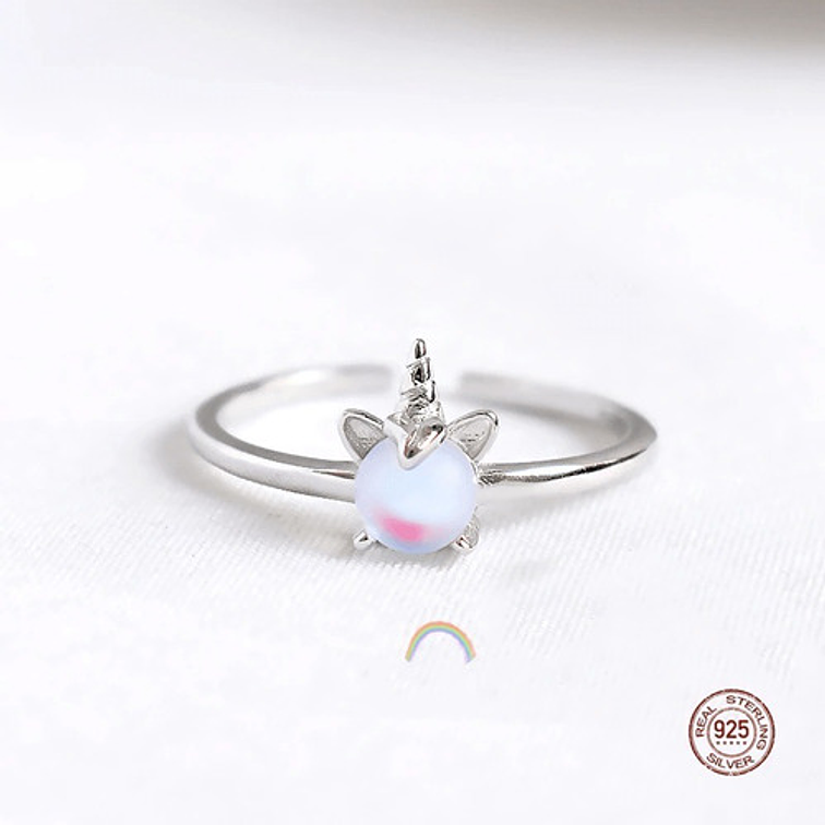 Anillo Unicornio Plata 925 1