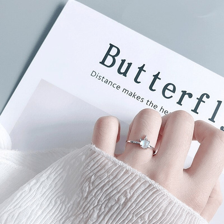 Anillo Unicornio Plata 925 5