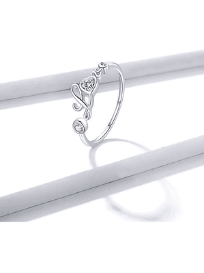 Anillo Love Amor Plata 925