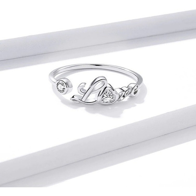 Anillo Love Amor Plata 925 3