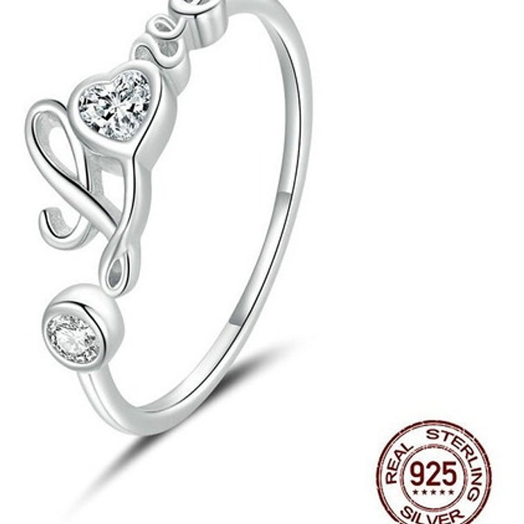Anillo Love Amor Plata 925 1