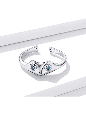 Anillo Rana Sapo Plata 925